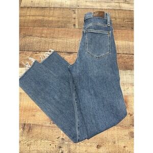 Madewell‎ Womens 26T The Mom Jean High-Rise Straight-Leg Denim(2692)